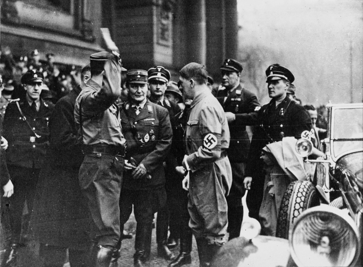 Hitler Archive | Adolf Hitler and Hermann Göring in front of the ...