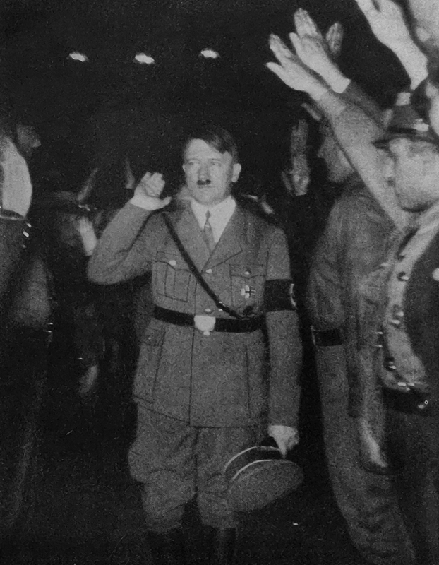 Hitler Archive | Adolf Hitler greets party members in Munich's ...